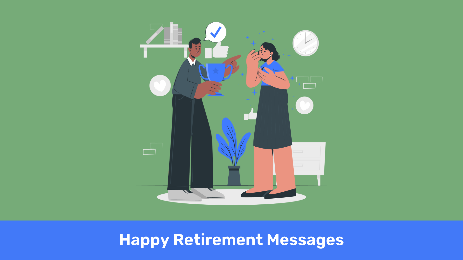 retirement messages