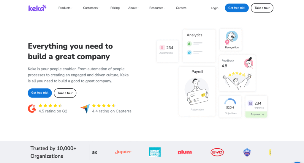 Keka is a cloud-based HR and payroll software