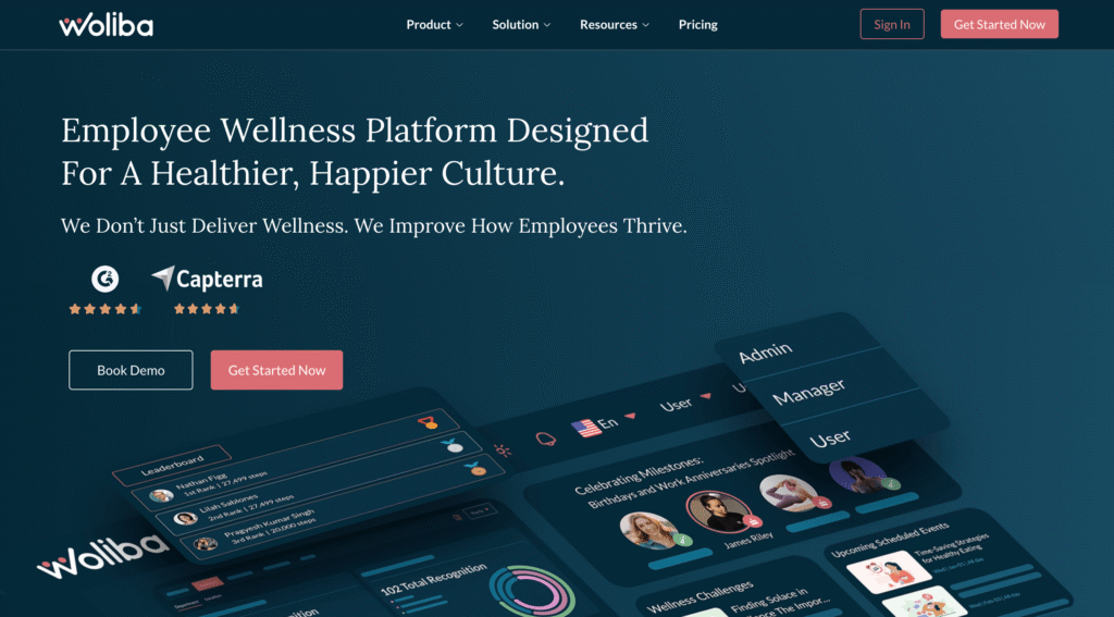woliba employee wellness platform